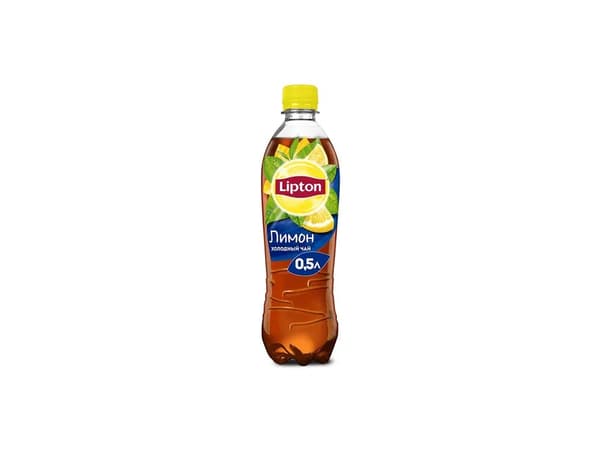 Холодный чай Lipton Лимон 0,5л